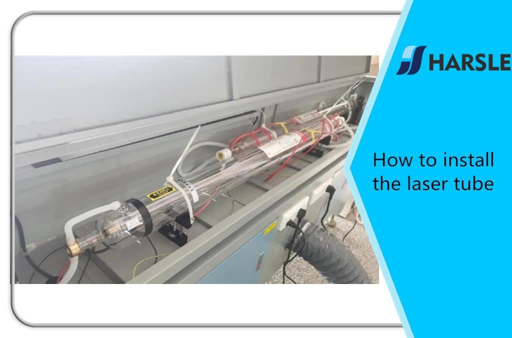 How to install the laser tube 1 трубка для лазерной резки
